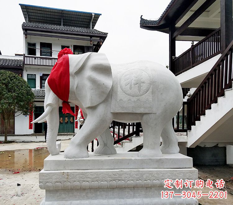 常州精致大象雕塑