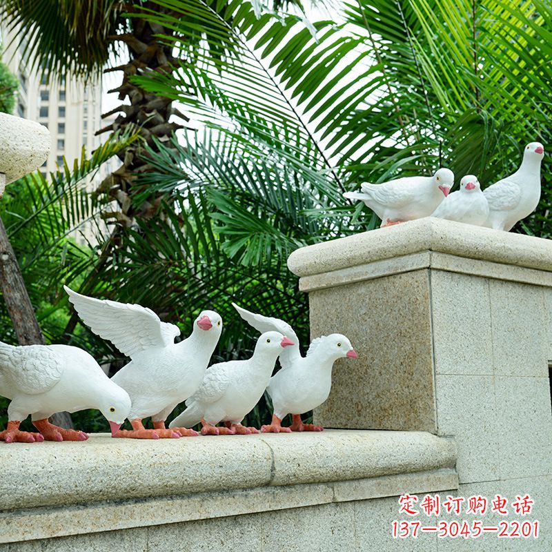 常州雕塑鸽子