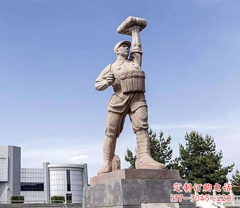 常州董存瑞石雕