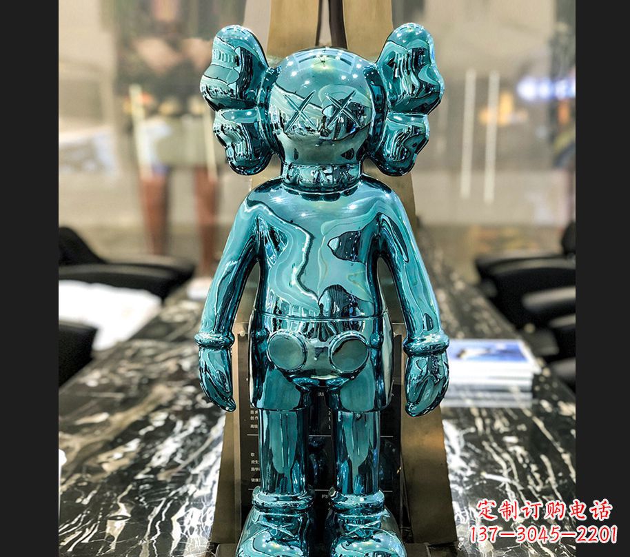 常州不锈钢机器人雕塑