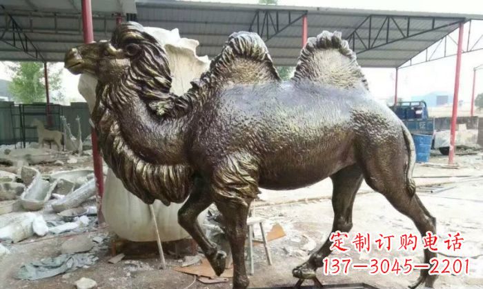 常州动物骆驼铜雕
