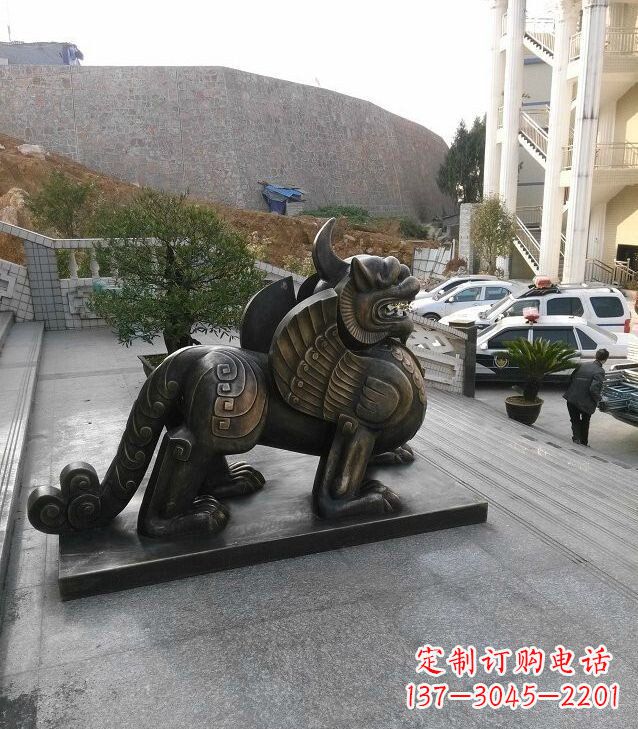 常州精美独角兽雕塑