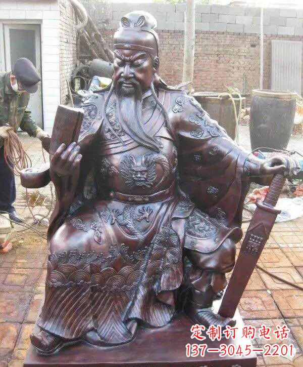 常州关公铜雕——象征着一份久远精神的传承