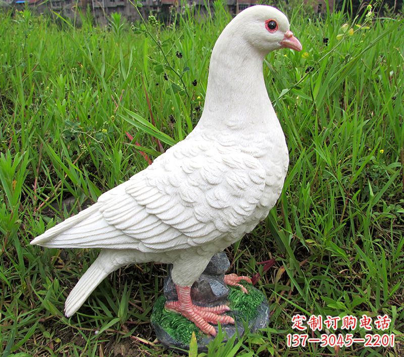 常州锻铜鸽子浮雕,精致细腻的雕塑体现