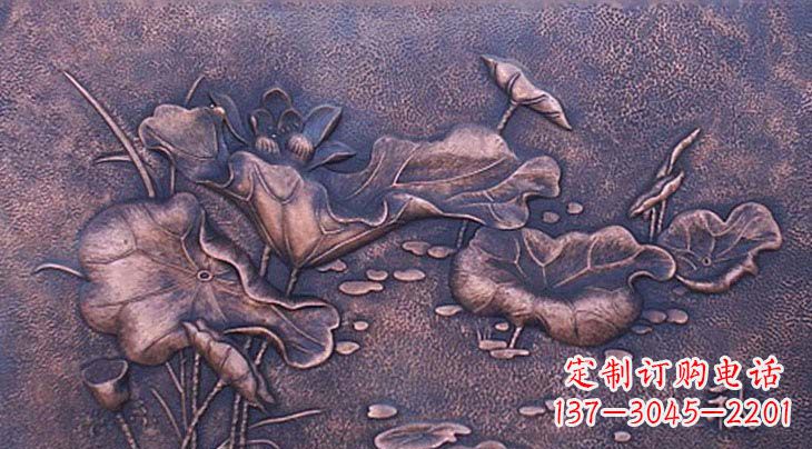 常州锻铜荷花雕塑