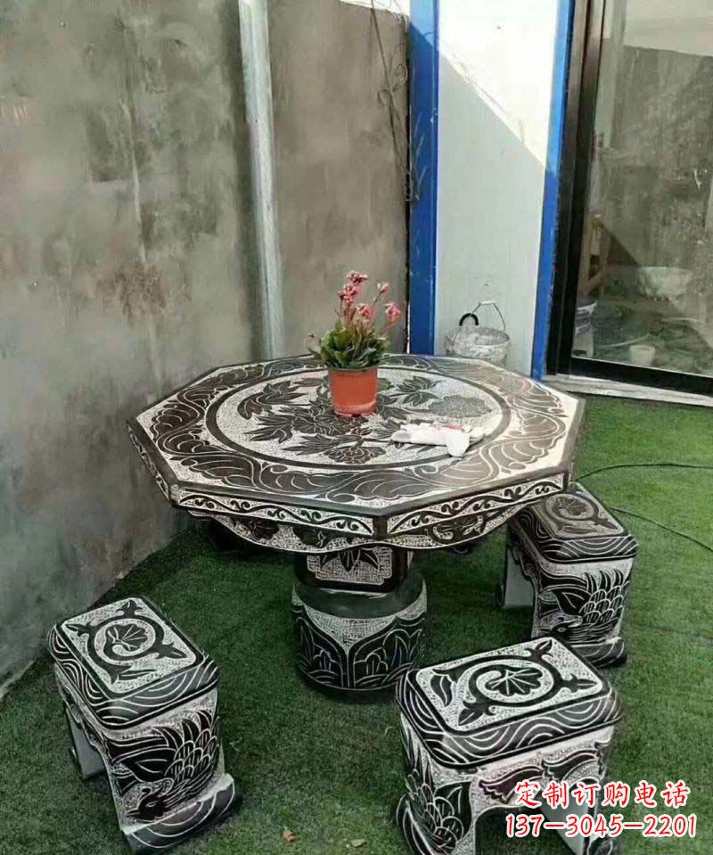 常州多边形石桌凳