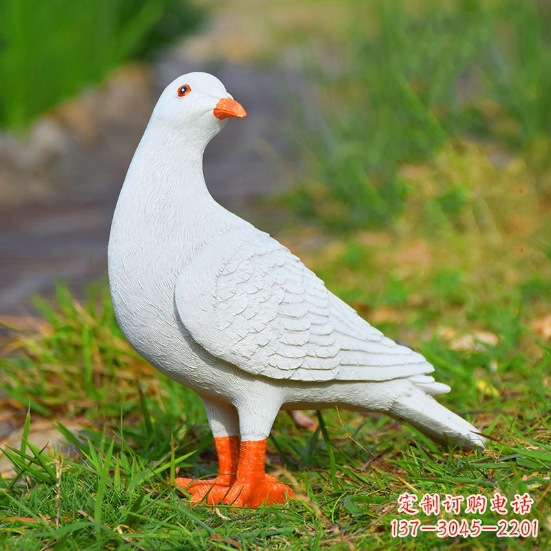 常州和平鸽雕塑传递和平与希望的象征