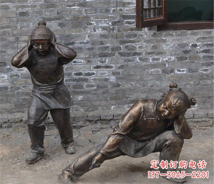 常州儿童放鞭炮公园景观雕塑