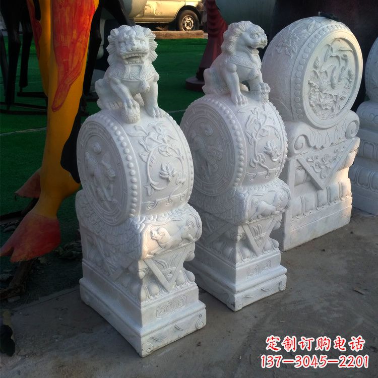 常州仿古门墩石雕塑,让您的家园更加精致
