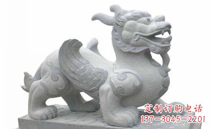 常州古老貔貅雕塑,带您重拾传统神兽石雕之美