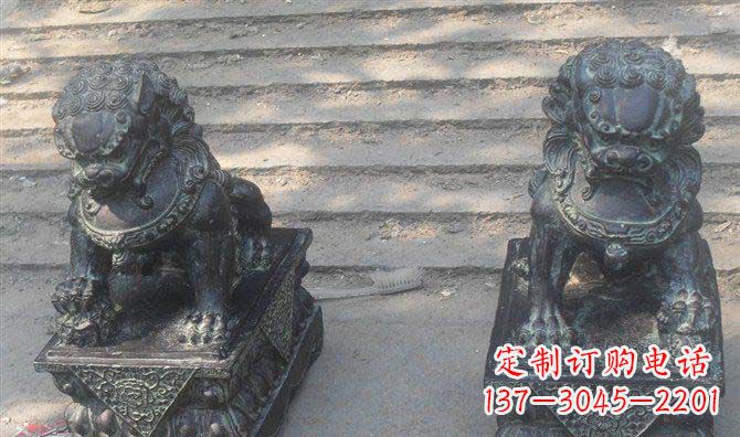 常州仿古狮子铜雕