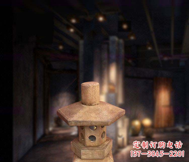 常州仿古石灯公园石雕