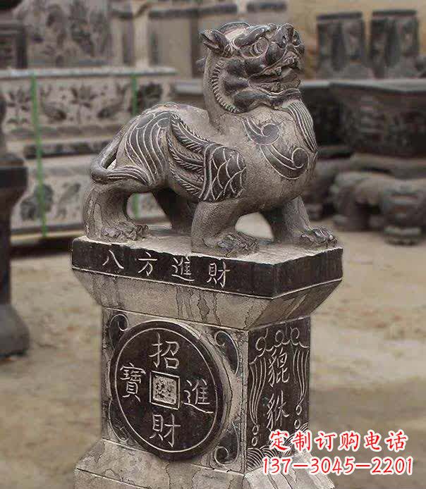 常州仿古石雕貔貅雕塑