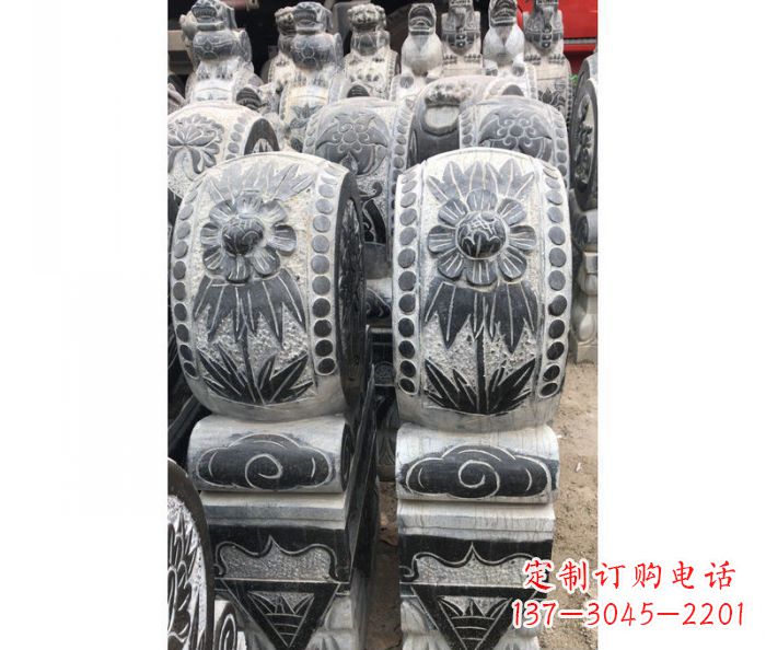 常州仿古石门墩镇宅抱鼓石