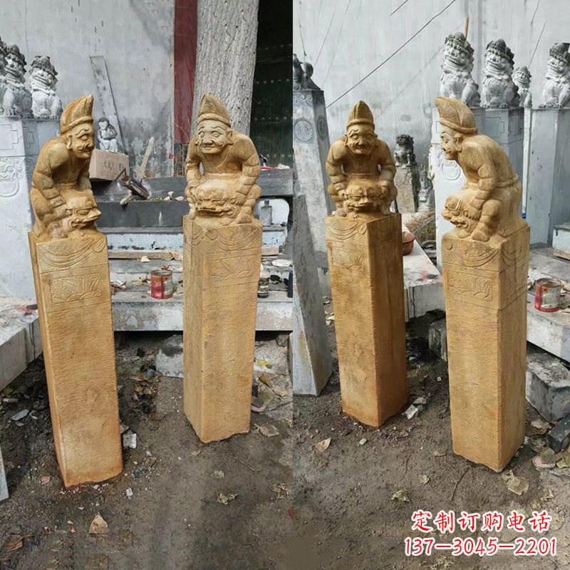 常州仿古拴马桩