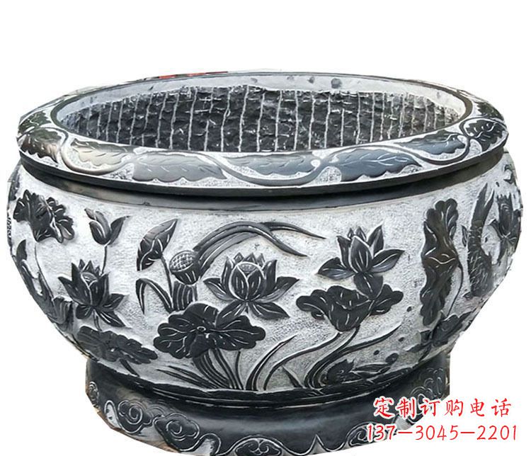 常州传承古典，精致仿古庭院花盆雕塑