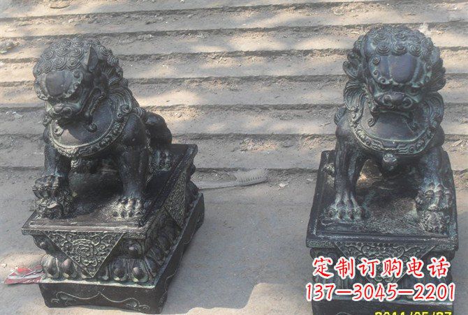 常州仿古铸铜狮子雕塑