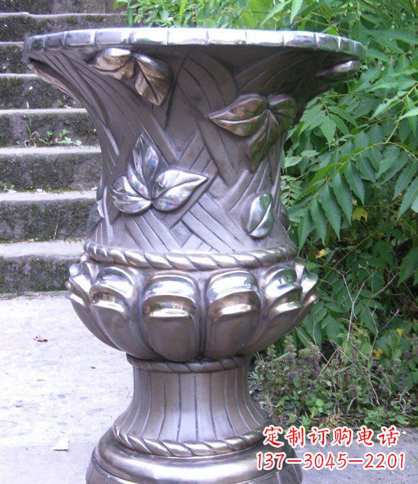 常州玻璃钢花盆雕塑