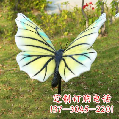 常州色彩丰富的仿真蝴蝶雕塑