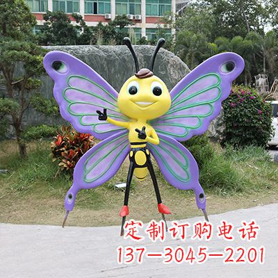 常州仿真蝴蝶雕塑,精致多彩、灵动优雅