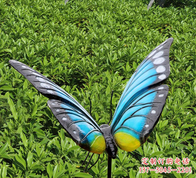 常州玻璃钢蝴蝶雕塑