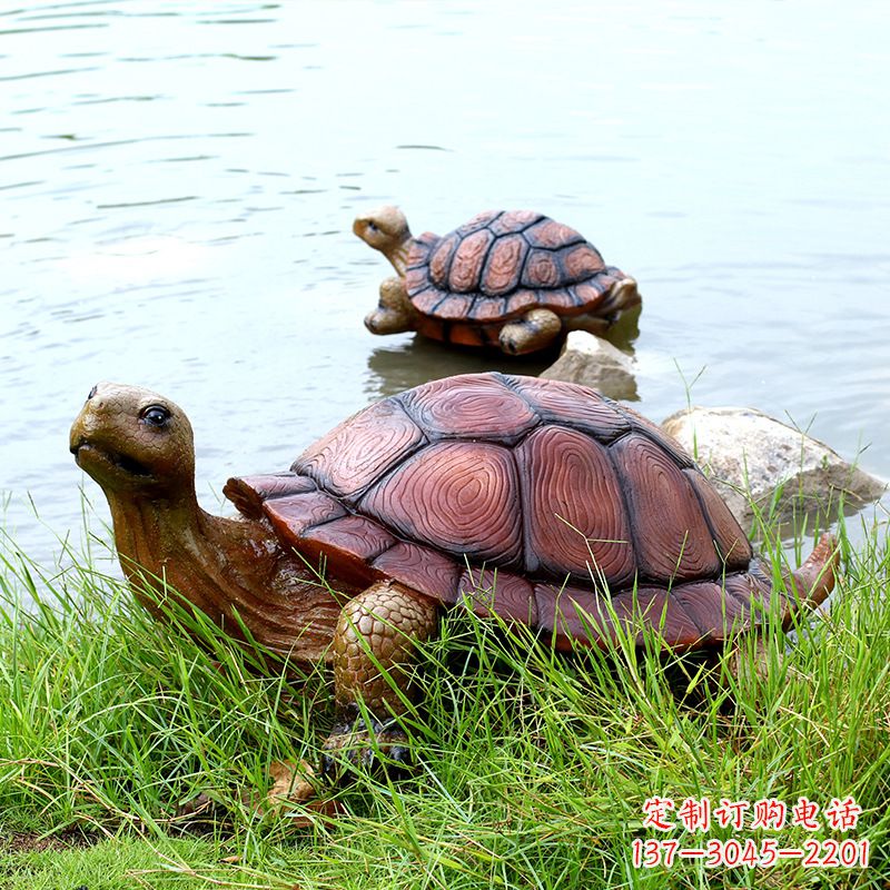 常州精美乌龟雕塑,点亮您的池塘水景