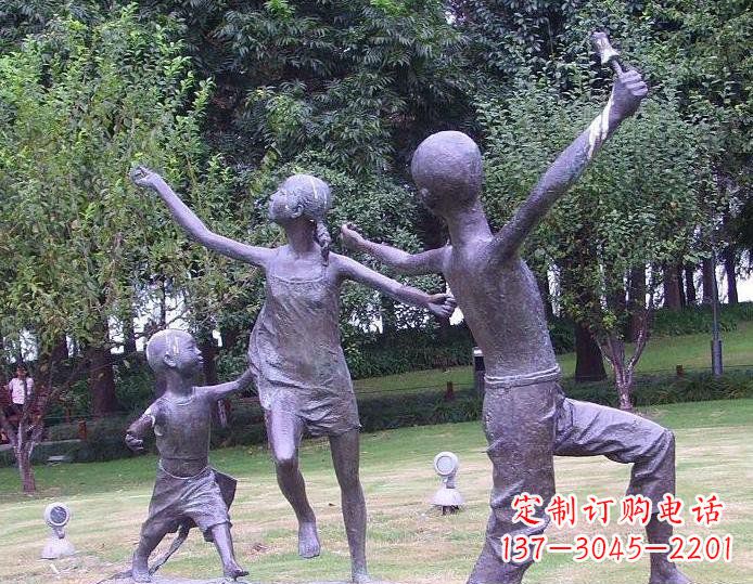 常州可爱儿童雕塑