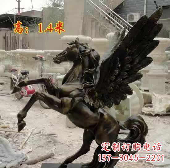 常州飞马动物铜雕