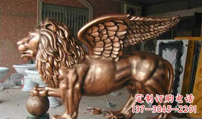 常州飞狮玻璃钢动物雕塑