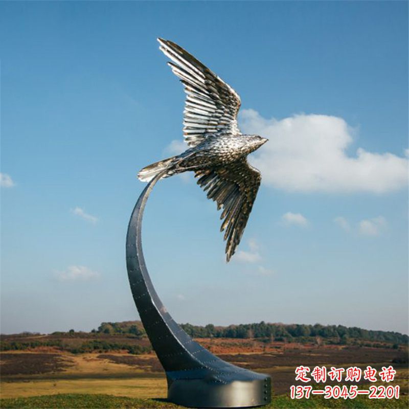 常州不锈钢老鹰雕塑