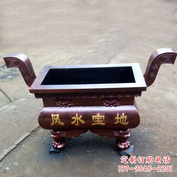 常州精美香炉铜雕