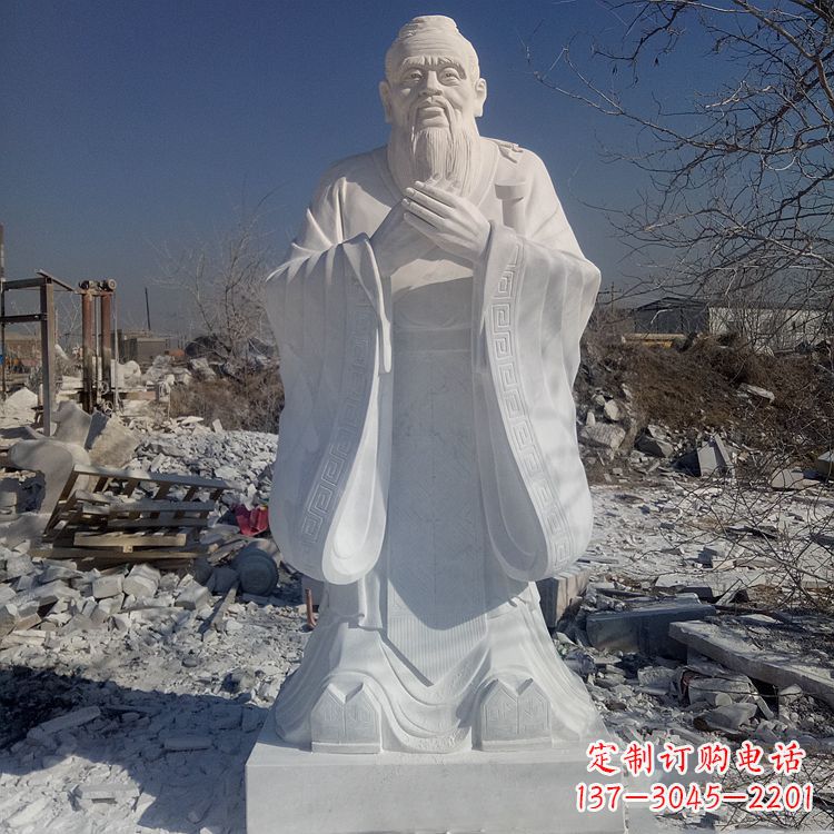 常州夫子庙青铜雕塑孔子雕像