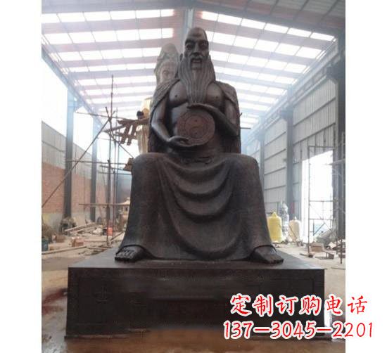 常州伏羲铜雕塑，精雕细琢的精美艺术品