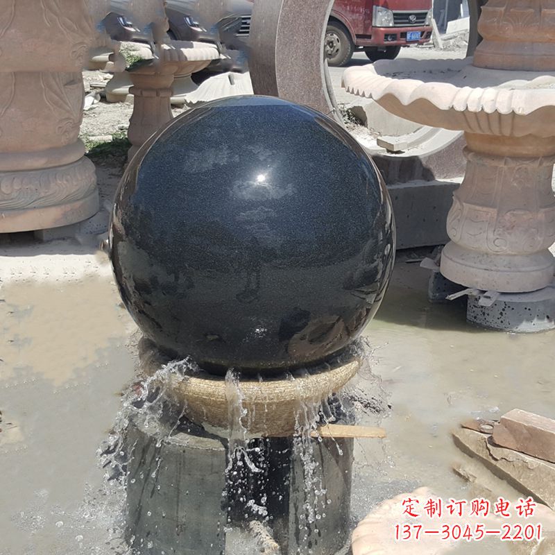 常州福建风水石球雕塑