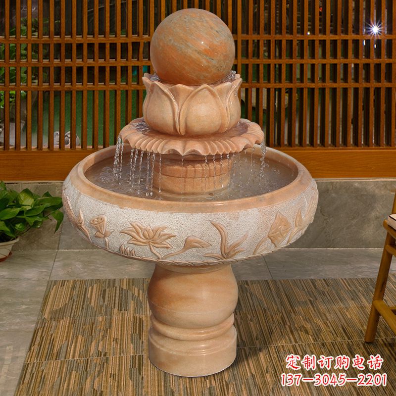 常州领雕塑涪陵悬浮风水球雕塑