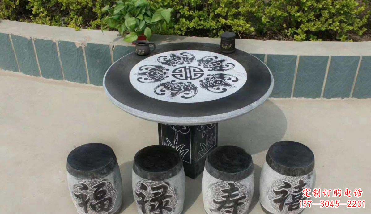 常州传统工艺福禄寿喜雕塑