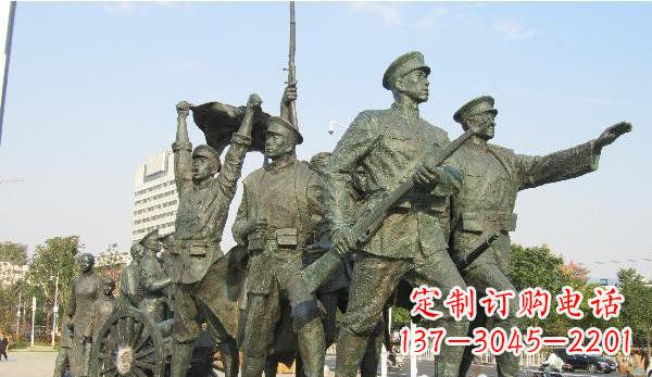 常州纪念革命先烈的战士雕塑