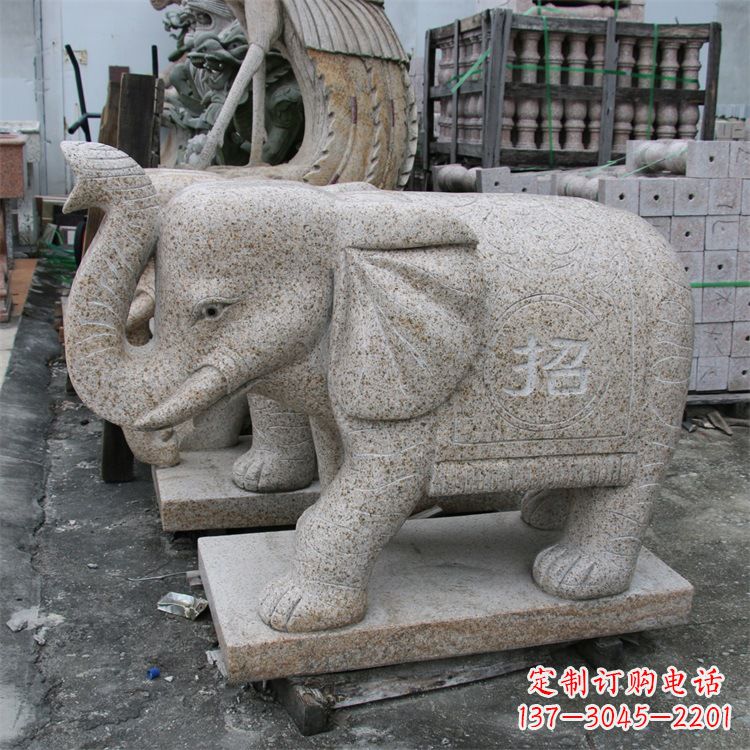 常州唯美大象雕塑