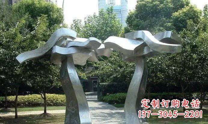 常州不锈钢拱门定制雕塑