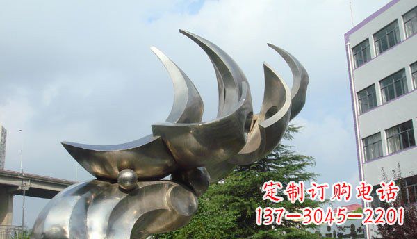 常州中领雕塑出品不锈钢海鸥雕塑