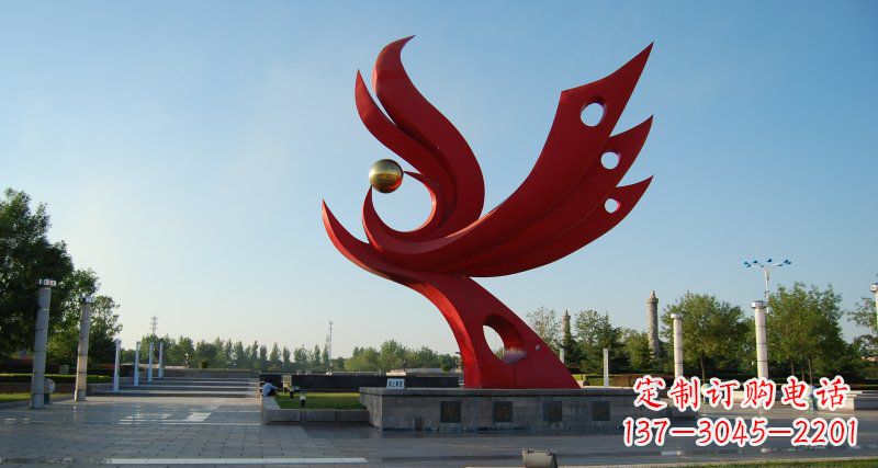 常州凤凰雕塑——浓缩的美丽传统