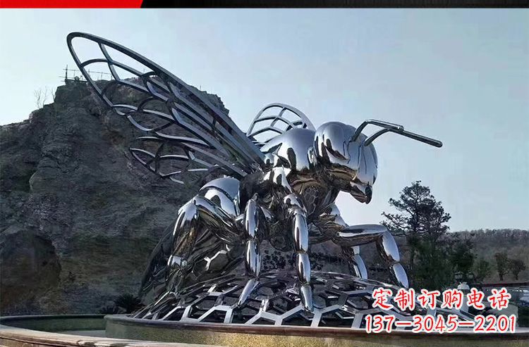 常州公园不锈钢大型蚂蚁雕塑