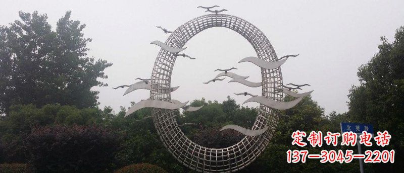 常州抒情海鸥雕塑