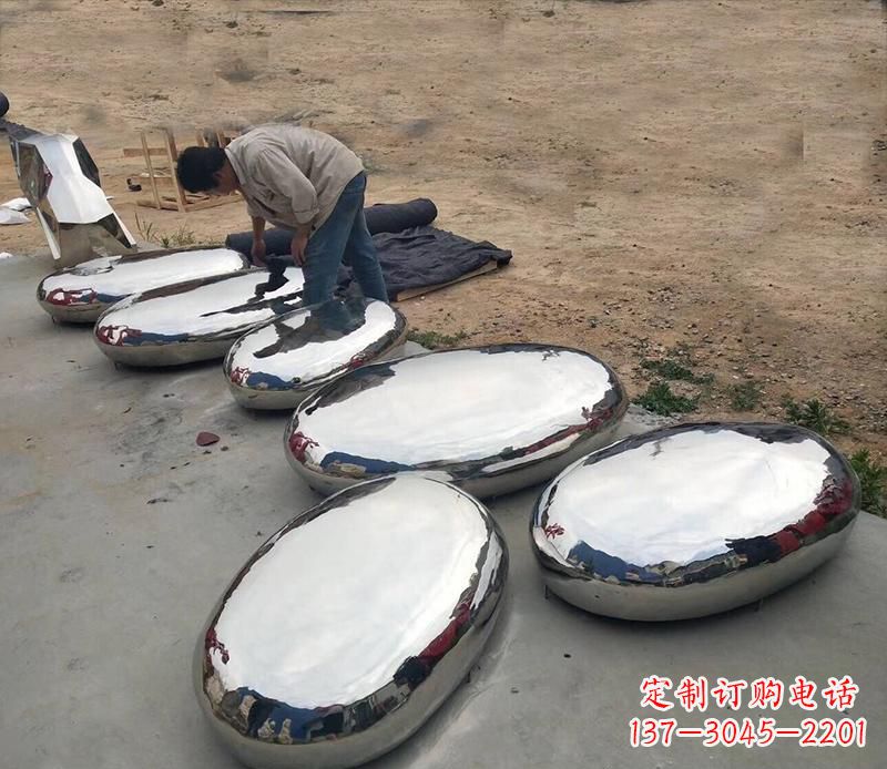 常州中领雕塑水滴形艺术雕塑