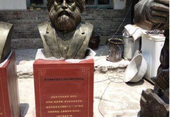 常州欣赏历史，珍藏马克思头像雕塑