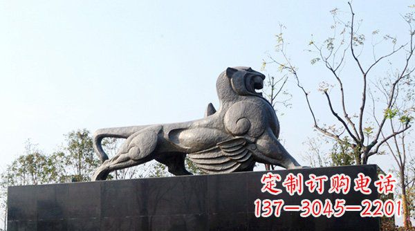 常州中领雕塑专业打造狮子铜雕