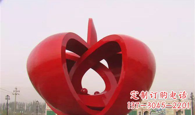 常州果实不锈钢雕塑