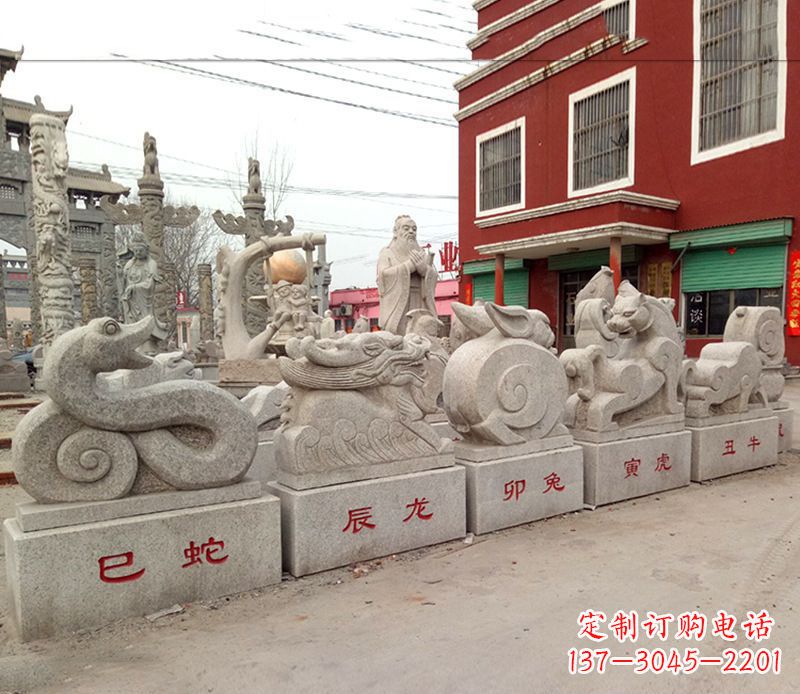 常州产品名称公园动物大理石雕塑