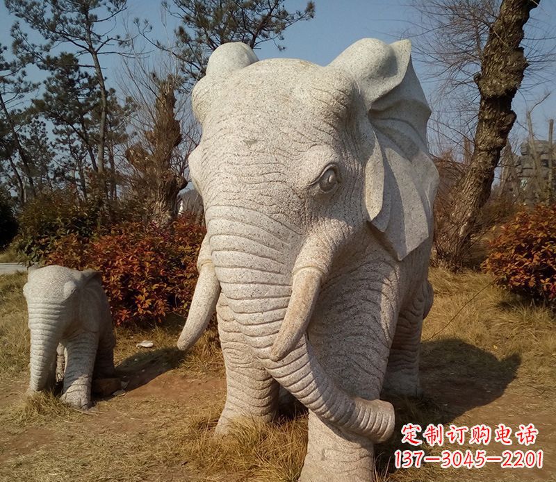 常州精美大象雕塑