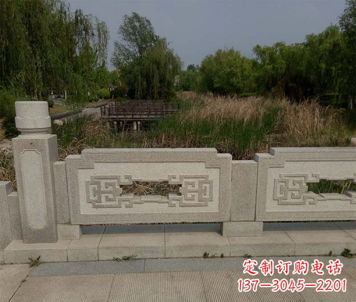 常州优雅大气的公园栏板雕塑